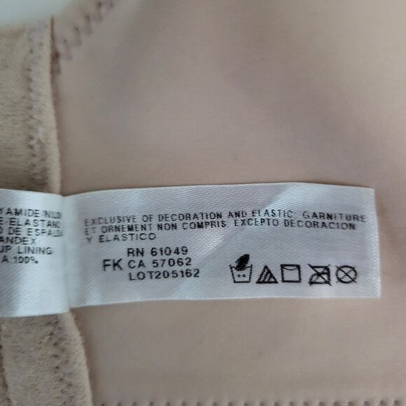 WACOAL Bra 856303 Size 40DDD Back Appeal Wire Free T-Shirt Rose Dust Pink Plus - Picture 7 of 8